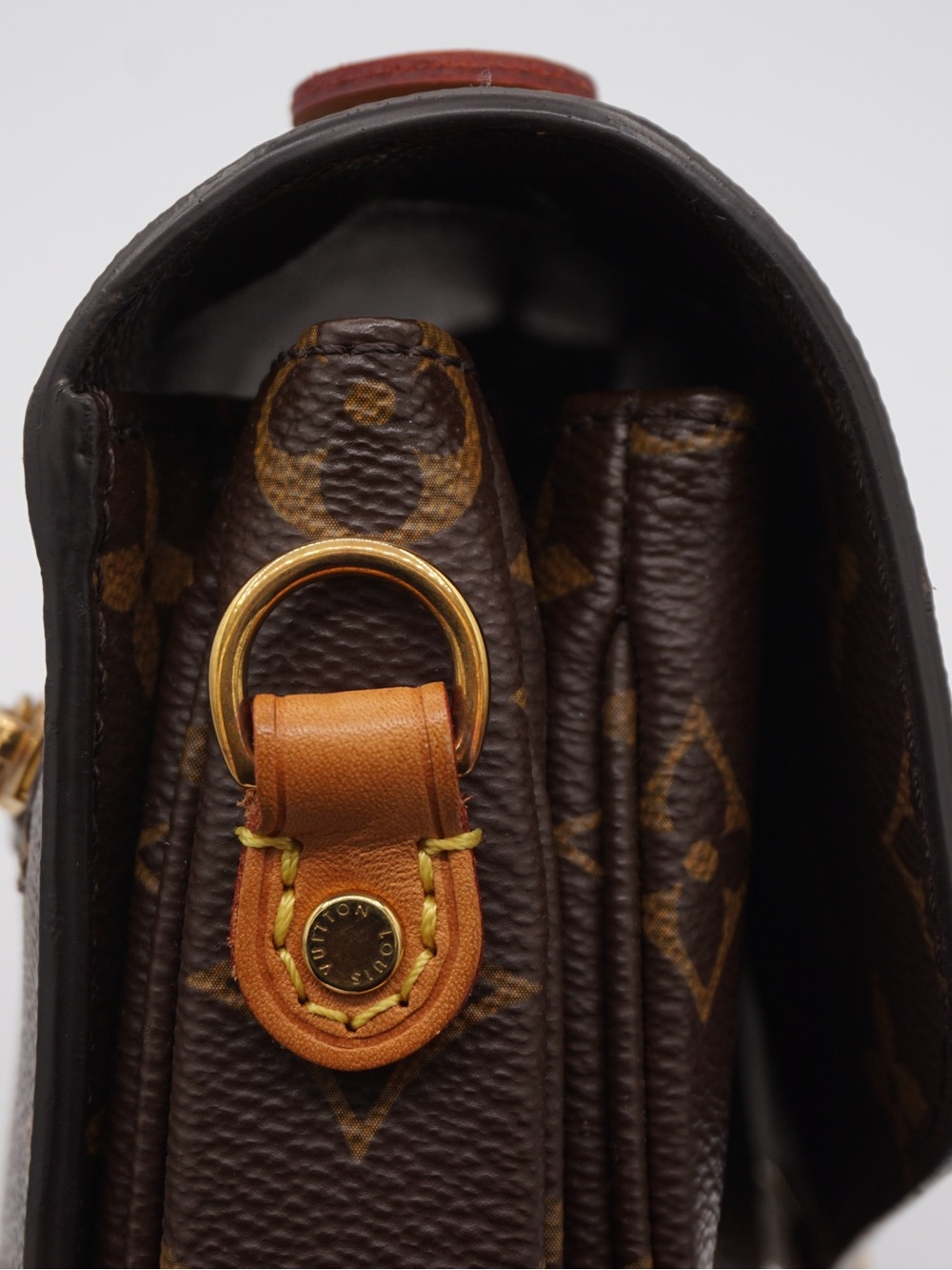 Authentic Louis Vuitton Pochette Metis Monogram Canvas Brown Bag w/ Box, DB, COA - Picture 11 of 16